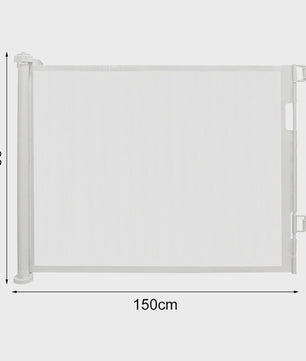 Intrekbare Veiligheidshekje voor Baby's en Huisdieren, 0-150cm Breed, Binnen & Buiten