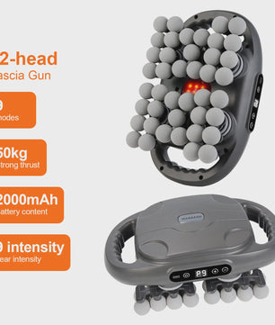 42-Kops Fascia Gun: Diepe Vibratiemassage voor Spierontspanning en Herstel