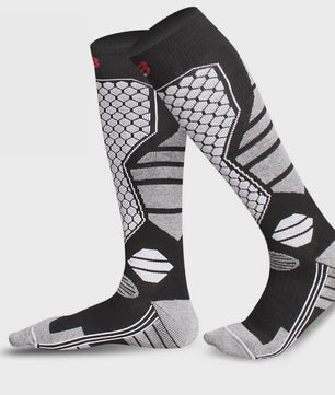 Warme Ski Sokken - Anti-slip, Ademend & Thermisch - Kniehoog