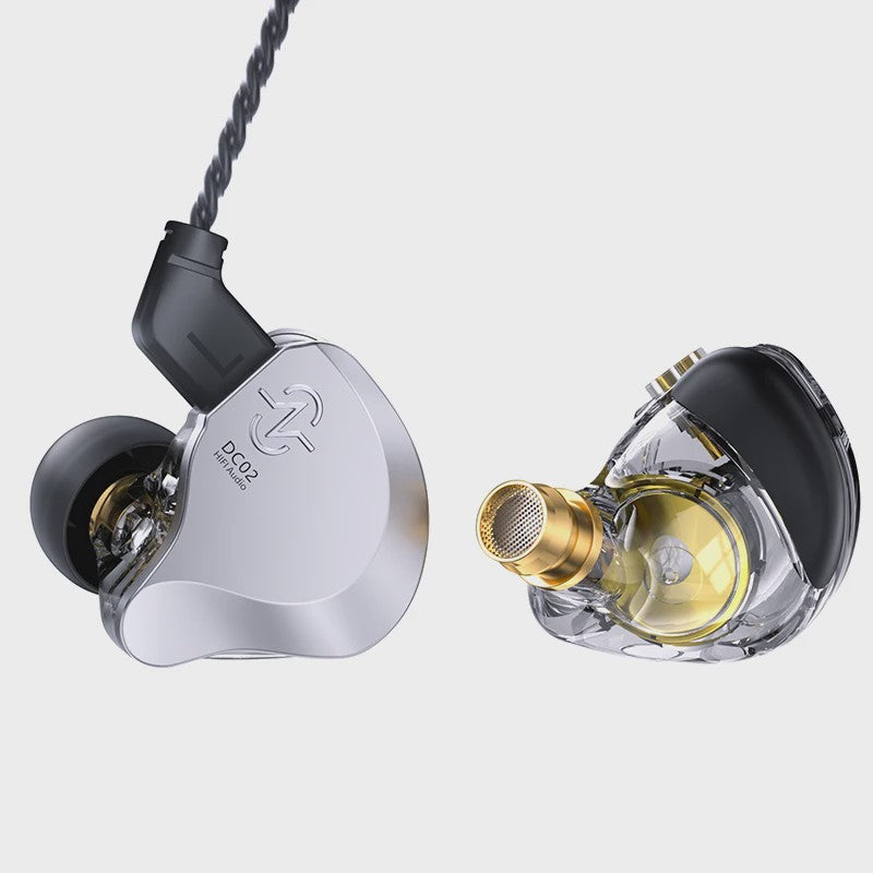 CCZ SOLO DC02 HiFi In-Ear Oordopjes met Metalen Behuizing en 4N OFC Kabel