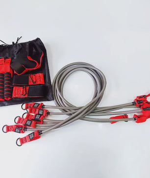 Professionele Weerstandsband Set met Handvatten - Krachttraining, Body Shaping & Fitness