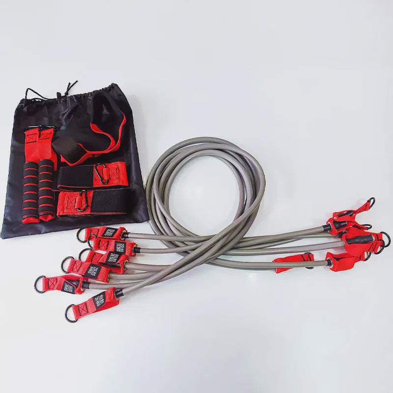 Professionele Weerstandsband Set met Handvatten - Krachttraining, Body Shaping & Fitness