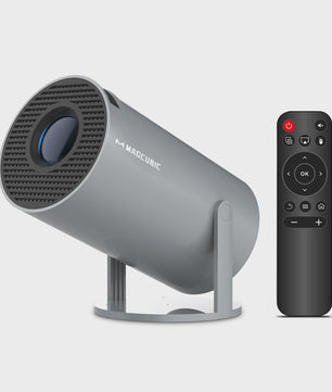 Magcubic HY300 Pro+ Draagbare Projector: 8000 Lumens, Android 14, WiFi 6, 8K Support