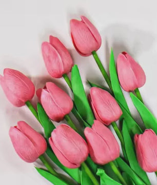Real Touch Kunstbloemen Tulpen - Luxe Boeketten voor Huis & Bruiloft Decoratie