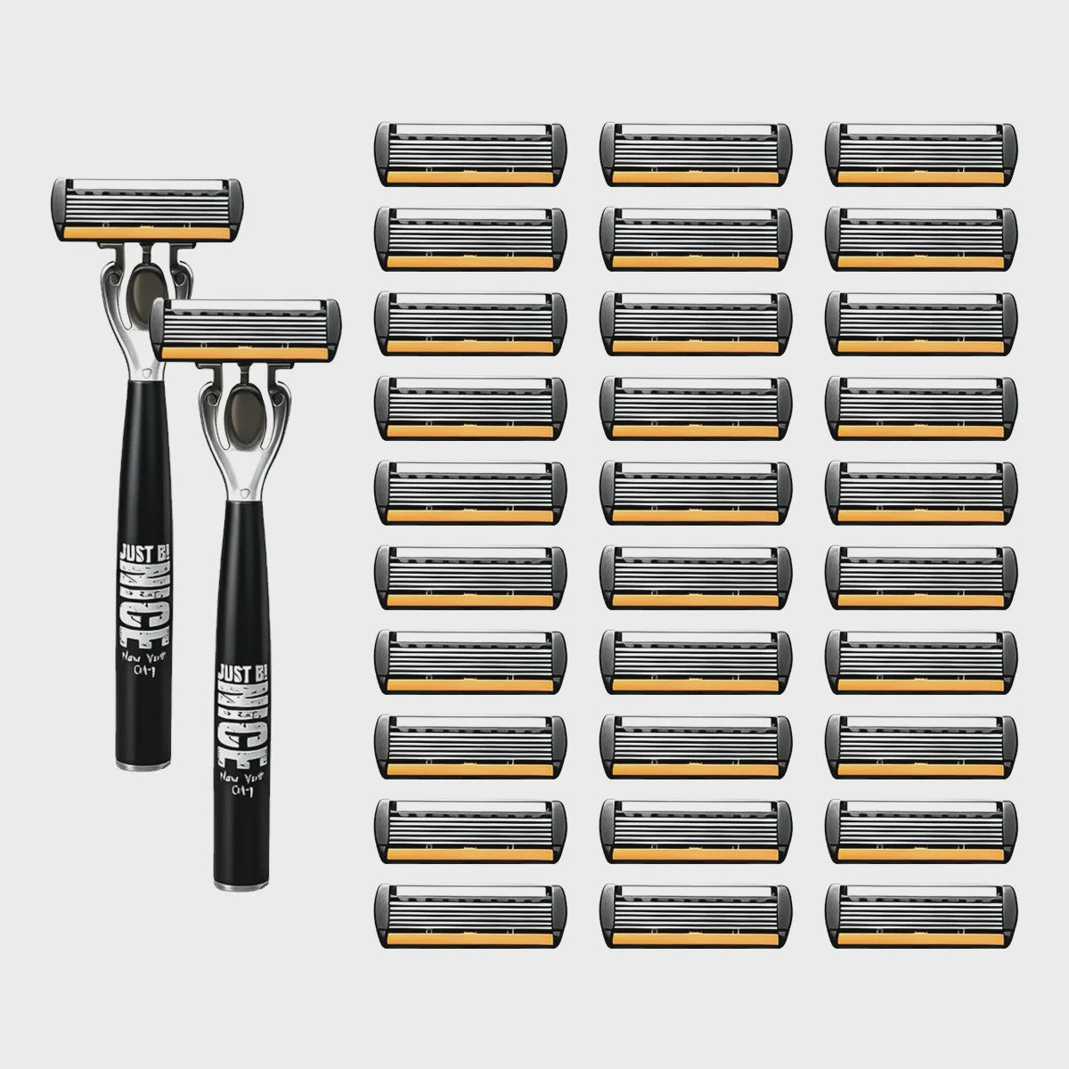 Luxe Scheerset voor Heren: 6-laags Scheermes met Aloë Vera Strip - Perfect Cadeau