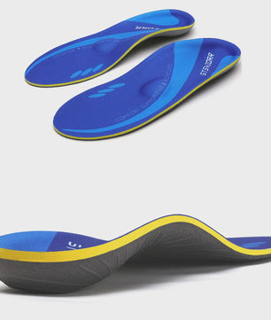 Orthopedische Inlegzolen voor Hoge Boog, Platte Voet & Pijnverlichting - Unisex