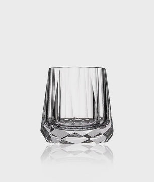 Luxe K9 Kristallen Whiskeyglas met Diamantgeslepen Design - Perfect Cadeau