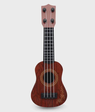 Houten Mini Gitaar Speelgoed met 4 Snaren - Ideaal voor Kinderen en Beginners