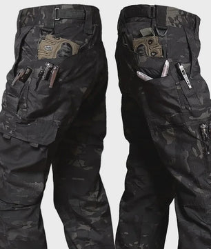 Duurzame Heren Cargo Werkbroek met Meerdere Zakken - Ideaal voor Outdoor & Casual Gebruik