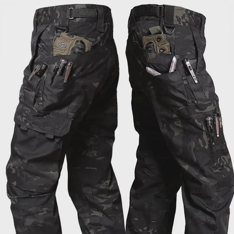 Duurzame Heren Cargo Werkbroek met Meerdere Zakken - Ideaal voor Outdoor & Casual Gebruik