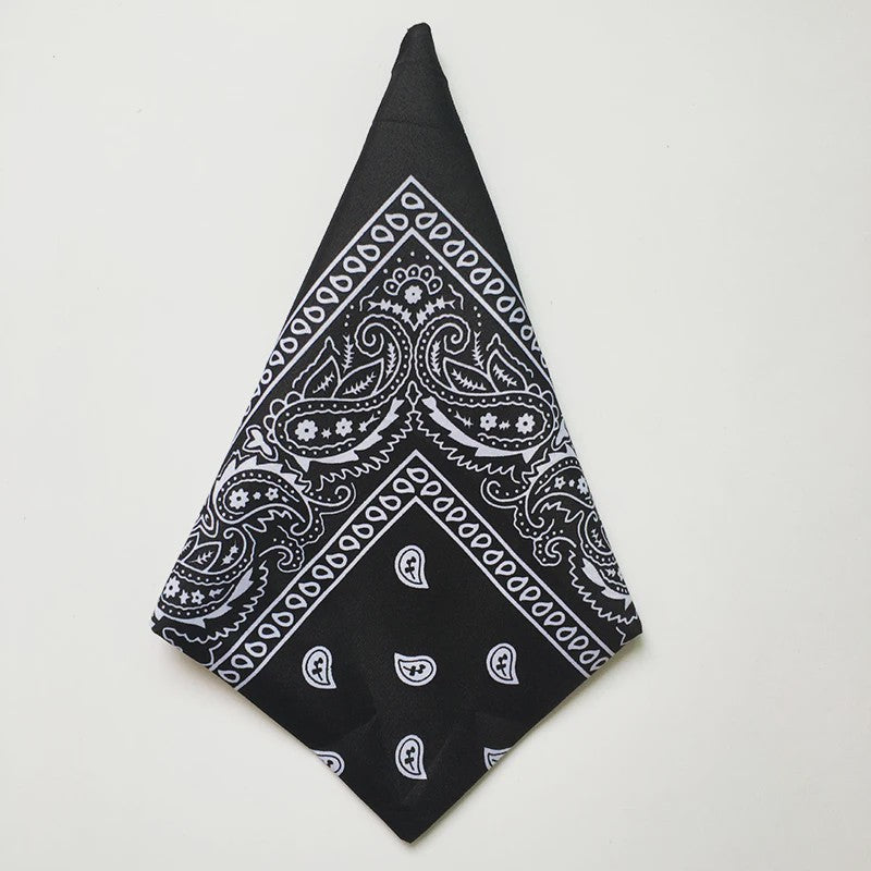 Klassieke Katoenen Bandana 55x55cm - Paisley Print Hoofdband voor Dames & Heren