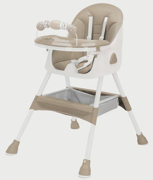 Opvouwbare Baby Kinderstoel (6+ Maanden) - Makkelijk Schoon, Antislip & Met Speelgoedrek - Model E500