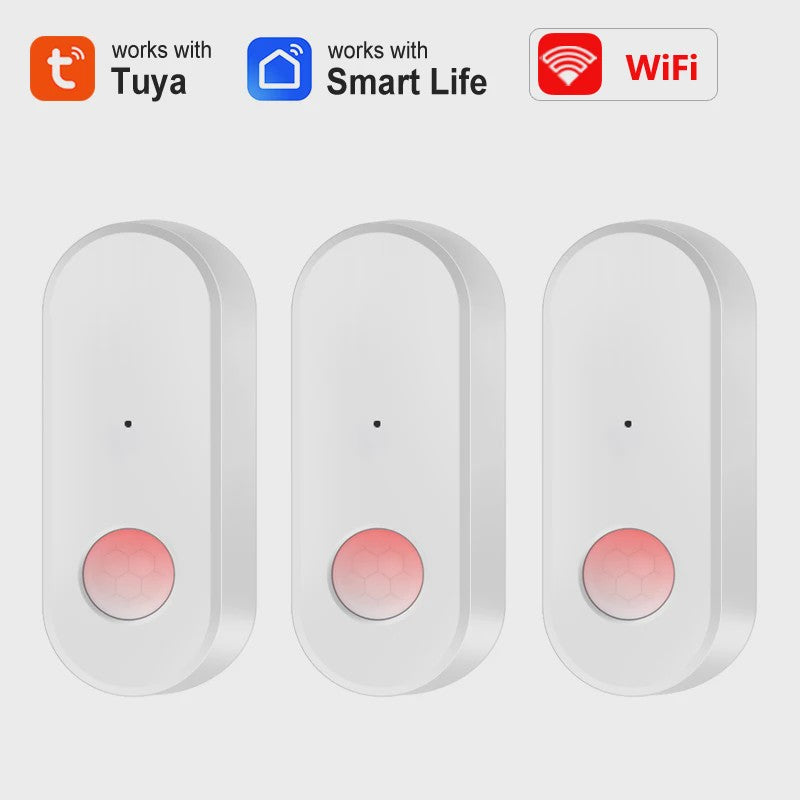 Tuya WiFi PIR Bewegingsmelder - Slimme Infrarood Detector voor Huisbeveiliging