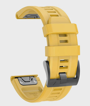 QuickFit Siliconen Horlogeband 22mm/26mm voor Garmin Fenix 7/7X, Epix Gen 2, Enduro 2 & Fenix 5/6 Series