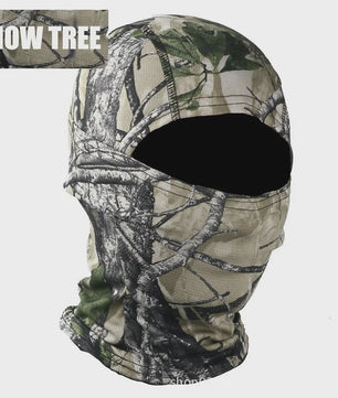 Tactische Camouflage Balaclava - Volledig Gezicht Masker voor Fietsen & Jagen
