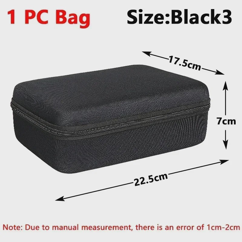 Veelzijdige EVA Hardcase Opbergdoos - Schokbestendig en Draagbaar voor Oordopjes, Accessoires & Make-up