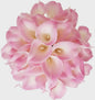 20x Kunst Calla Lelies - Blush Roze - Real Touch PU Latex - Bruiloft Decoratie