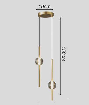 Moderne LED Hanglamp voor Slaapkamer en Nachtkastje - Stijlvolle Binnenverlichting
