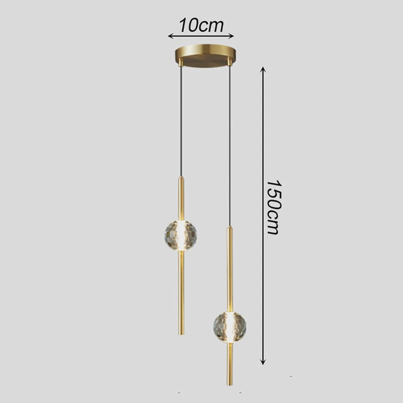 Moderne LED Hanglamp voor Slaapkamer en Nachtkastje - Stijlvolle Binnenverlichting