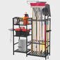 Gereedschap Organizer Tuin - 3 Laags Opbergrek met Mand voor Garage & Tuin