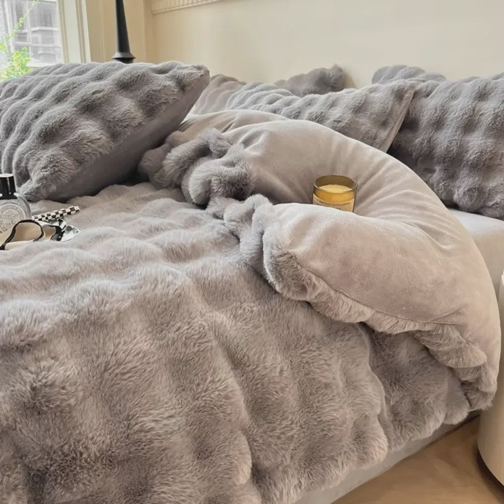 Luxe Nepbont Plaid - Ultra Zacht & Warm, 2.5KG Zwaar, Perfect voor Woonkamer & Slaapkamer