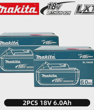 Makita 18V 6.0Ah Li-ion Accu BL1860 LXT - Krachtige Vervanging voor 18V Gereedschap