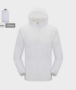 Unisex Winddichte & Waterdichte Outdoor Jas - Sneldrogend & UV-beschermend