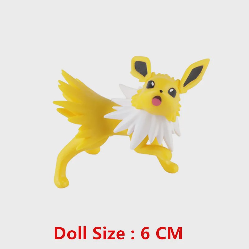 Pokemon Actiefiguren Set (4-9 cm) - Pikachu, Gengar, Eevee & meer - Cadeau & Verzamelen
