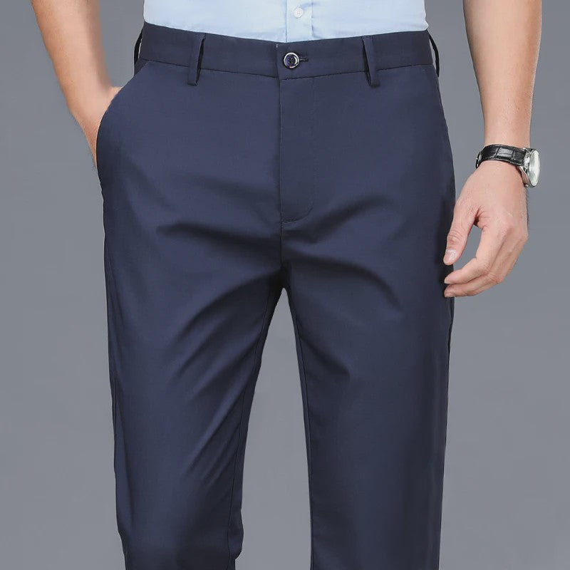 Herfst/Lente Heren Stretch Pantalon - Smart Casual & Office Broek - Sneldrogend