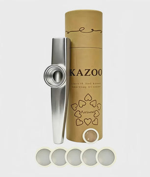 Miwayer Kazoo Set: 7 Kleuren Muziek Kazoo met Extra Membranen - Leer Snel Muziek Maken