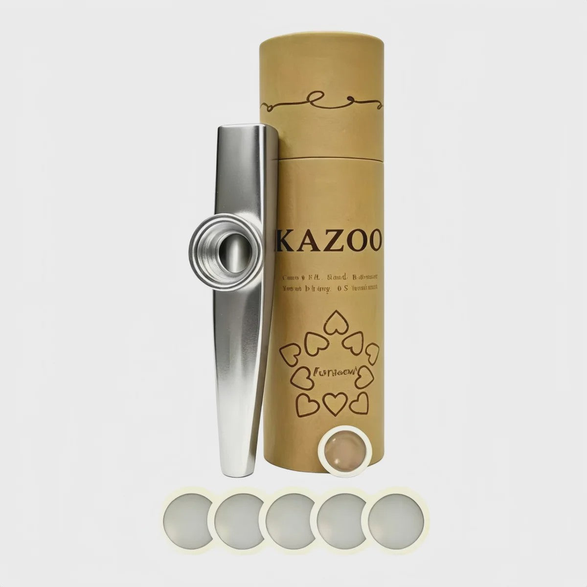Miwayer Kazoo Set: 7 Kleuren Muziek Kazoo met Extra Membranen - Leer Snel Muziek Maken