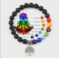 7 Chakra Armband Natuursteen - Helende Kristallen voor Mannen & Vrouwen