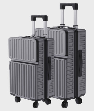 2-delige ABS Hardcase Koffer Set met TSA Slot - 20" & 24" Spinner Trolleys