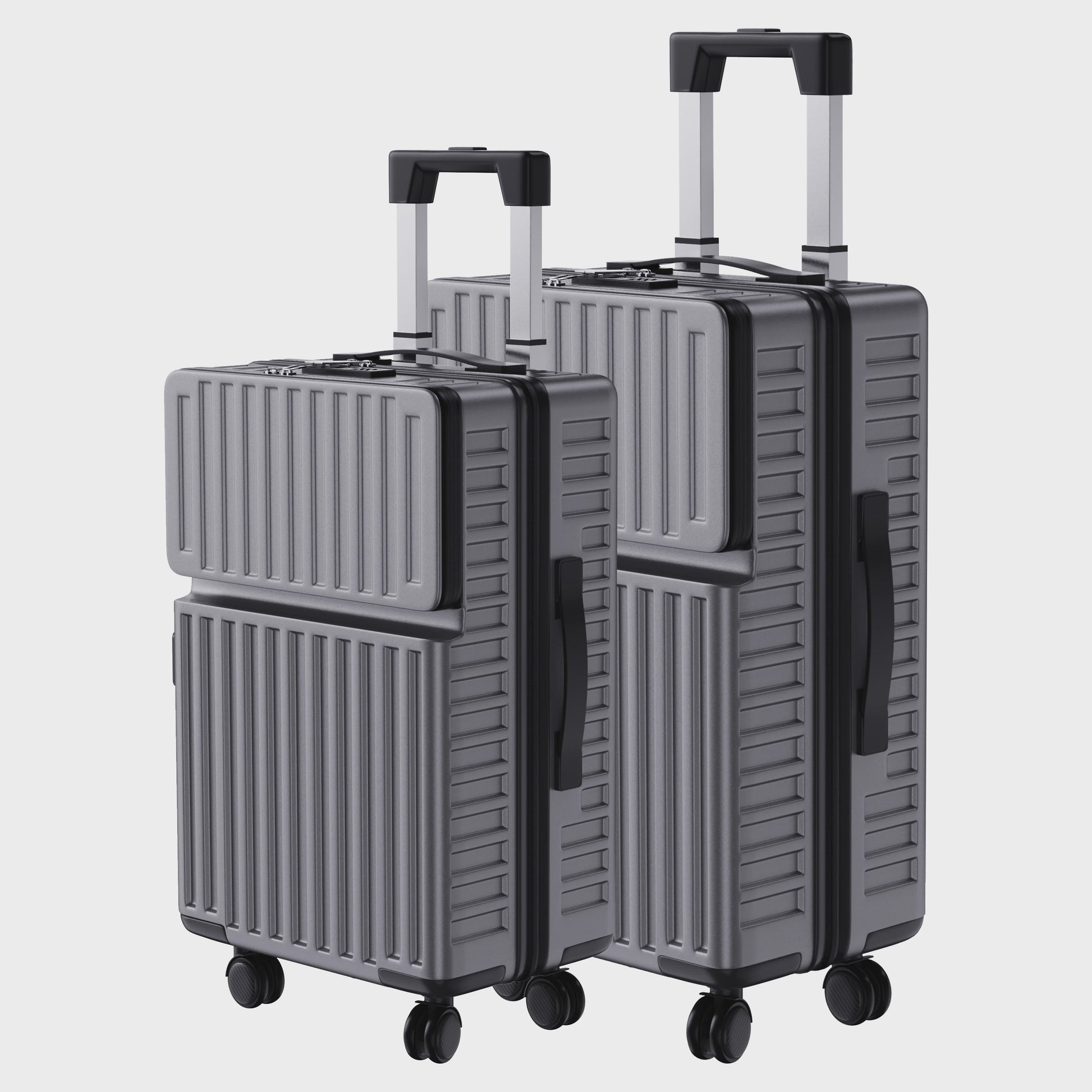 2-delige ABS Hardcase Koffer Set met TSA Slot - 20" & 24" Spinner Trolleys