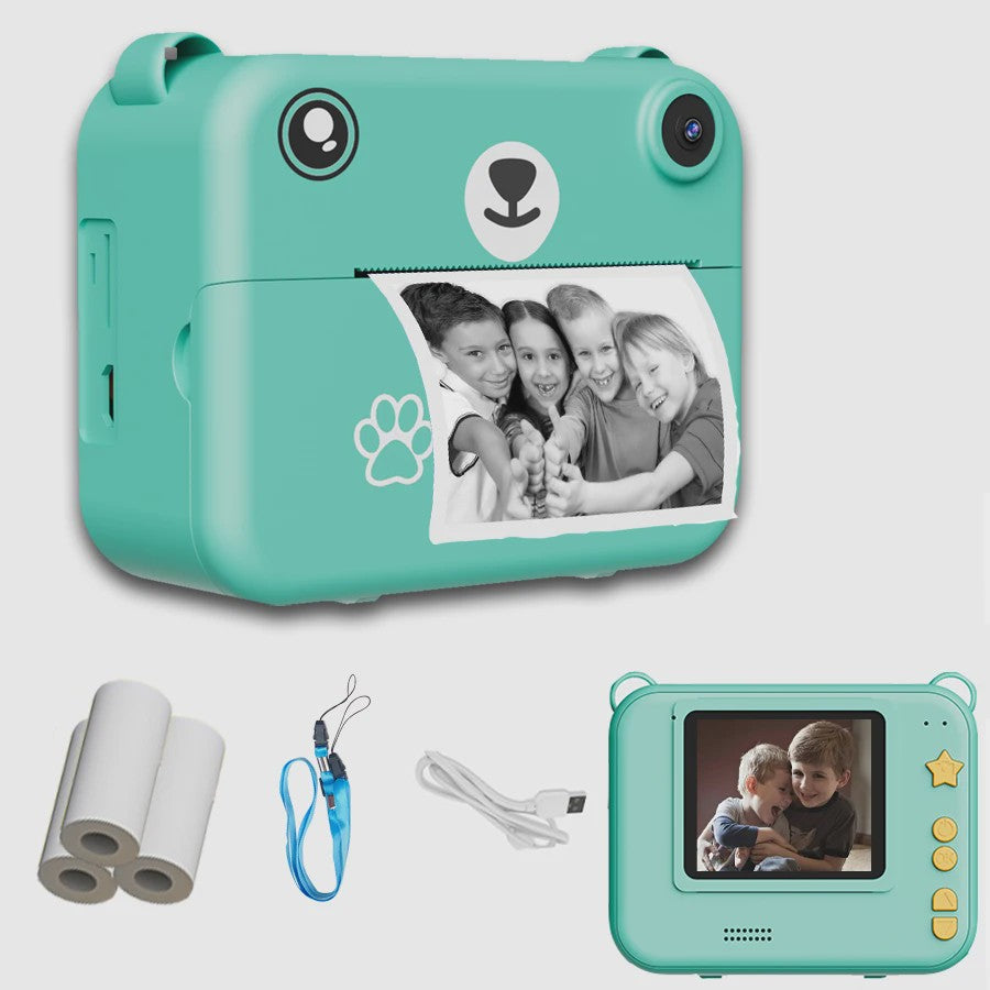 Kinder Digitale Camera met Directe Print & Video - 1080P HD Educatief Cadeau