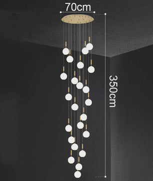 Moderne LED Plafond Hanglamp - Stijlvolle Verlichting voor Woon- en Eetkamer
