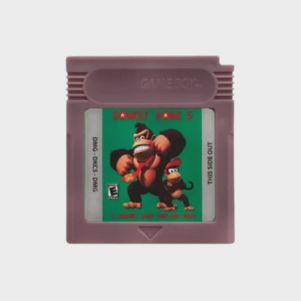 16-Bit Game Cartridge voor GBC/GBA: Wario Land, Donkey Kong & Yoshi Collectie
