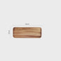 Acacia Houten Serveerschaal - Natuurlijk Hout, Perfect voor Snacks, Fruit & Thee
