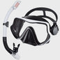 Professionele Duikbril en Snorkel Set voor Volwassenen - Panoramisch Zicht & Duurzaam Gehard Glas