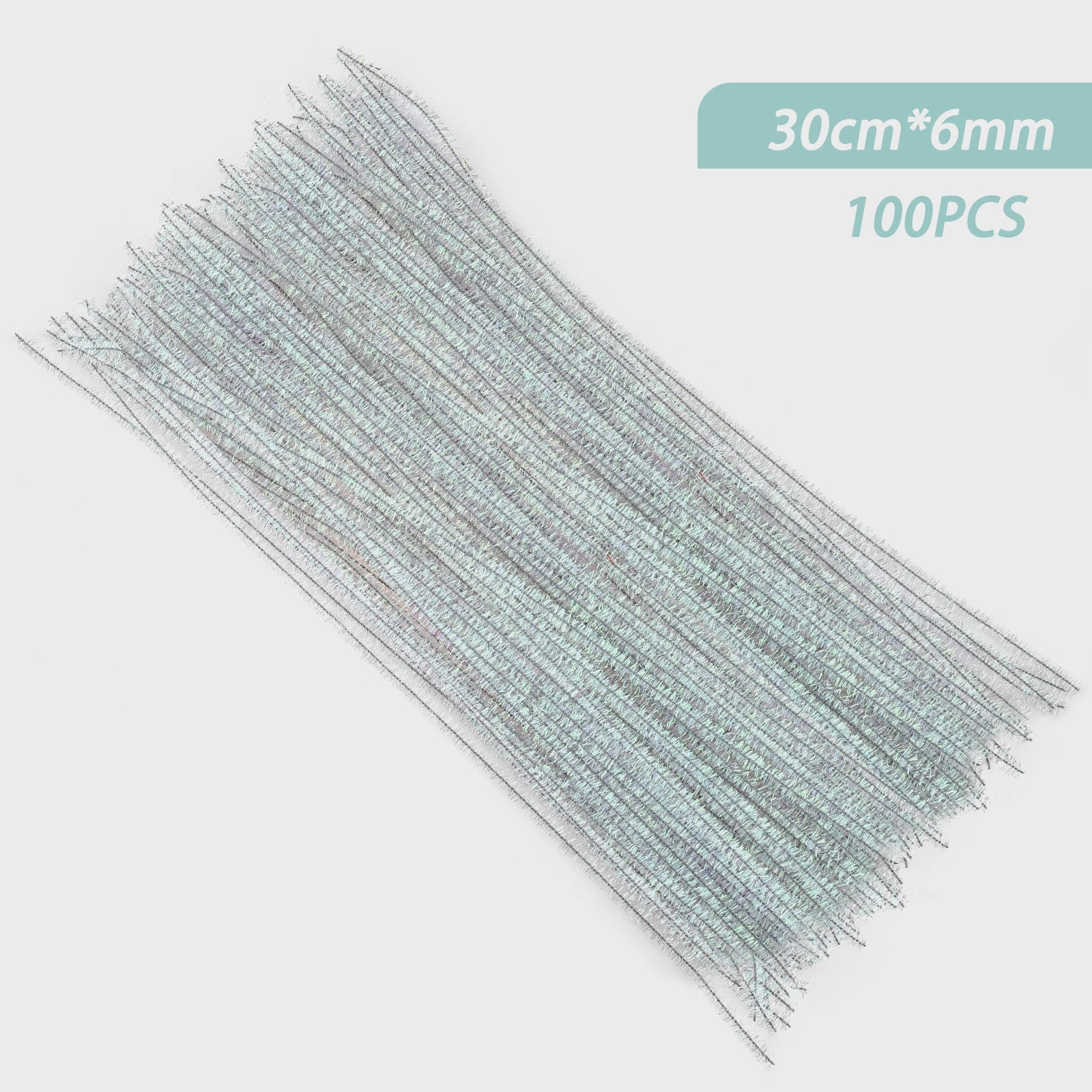 100 Stuks Chenille Stelen - Flexibele Knutseldraad voor Creatieve DIY Projecten