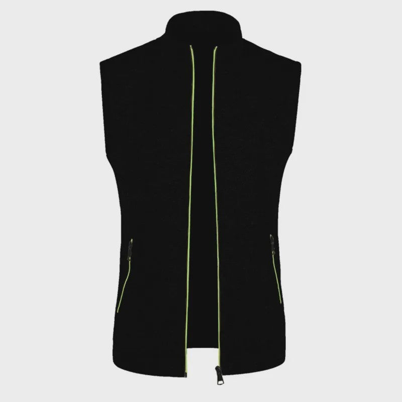 Herfst Heren Vest - Ademend, Mouwloos & Stijlvol
