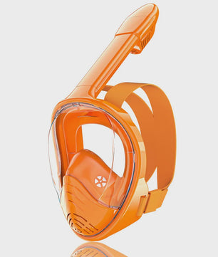 Kinder Volledig Gezicht Snorkelmasker met Camera Mount - Anti-Fog & Anti-Lek
