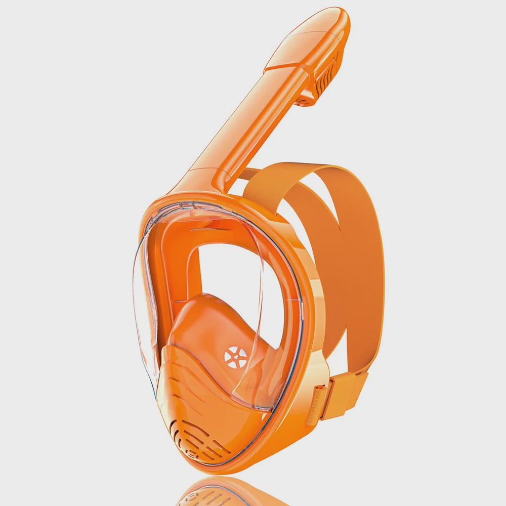 Kinder Volledig Gezicht Snorkelmasker met Camera Mount - Anti-Fog & Anti-Lek