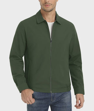 MAGCOMSEN Heren Lichtgewicht Casual Jack met Rits