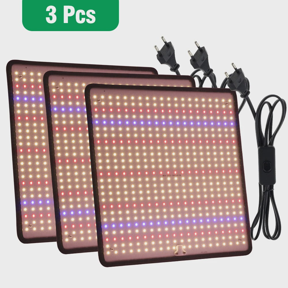 45W Full Spectrum LED Groeilamp - Dimbare Aluminium Kweeklamp voor Planten