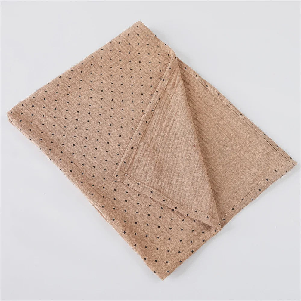 80x65cm Muslin Baby Swaddle Deken - Zacht Katoen voor Newborns, Kinderwagens & Dutjes