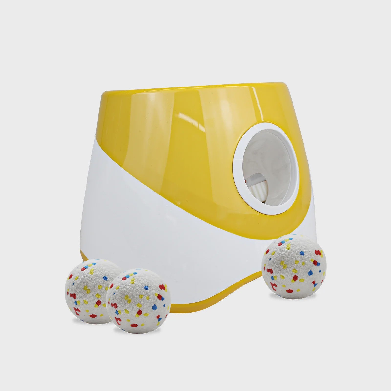 Automatische Hondenspeeltjes Bal Werper met 3 Tennisballen - USB Oplaadbaar