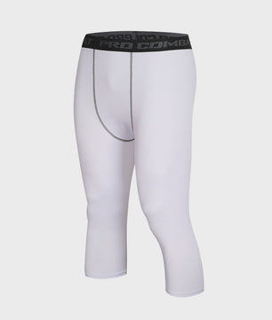 Heren Compressie Sportlegging Shorts - Sneldrogend & Stretch voor Fitness, Hardlopen, Basketbal Training