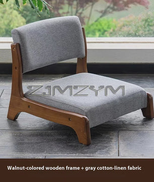 Moderne Houten Fauteuil met Ergonomische Rugleuning - Scandinavisch Design