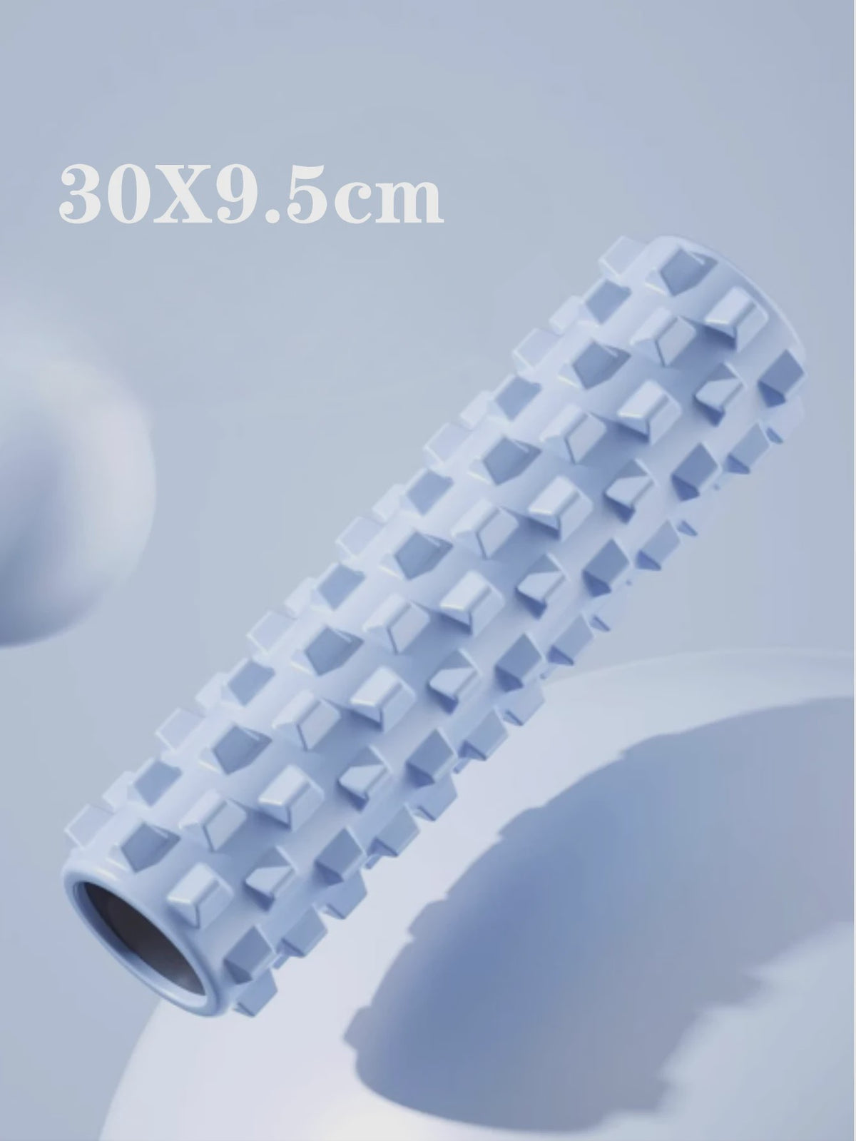 Crescent Foam Roller 45x13cm - Ideaal voor Yoga, Pilates & Spierontspanning